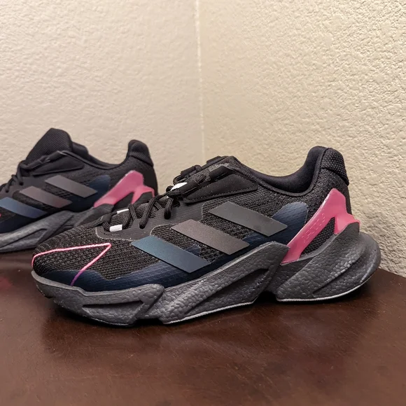 Adidas X9000L4 Black/Purple GY0127 Women's Size 7 Jetboost Running Shoes - Picture 2 of 8